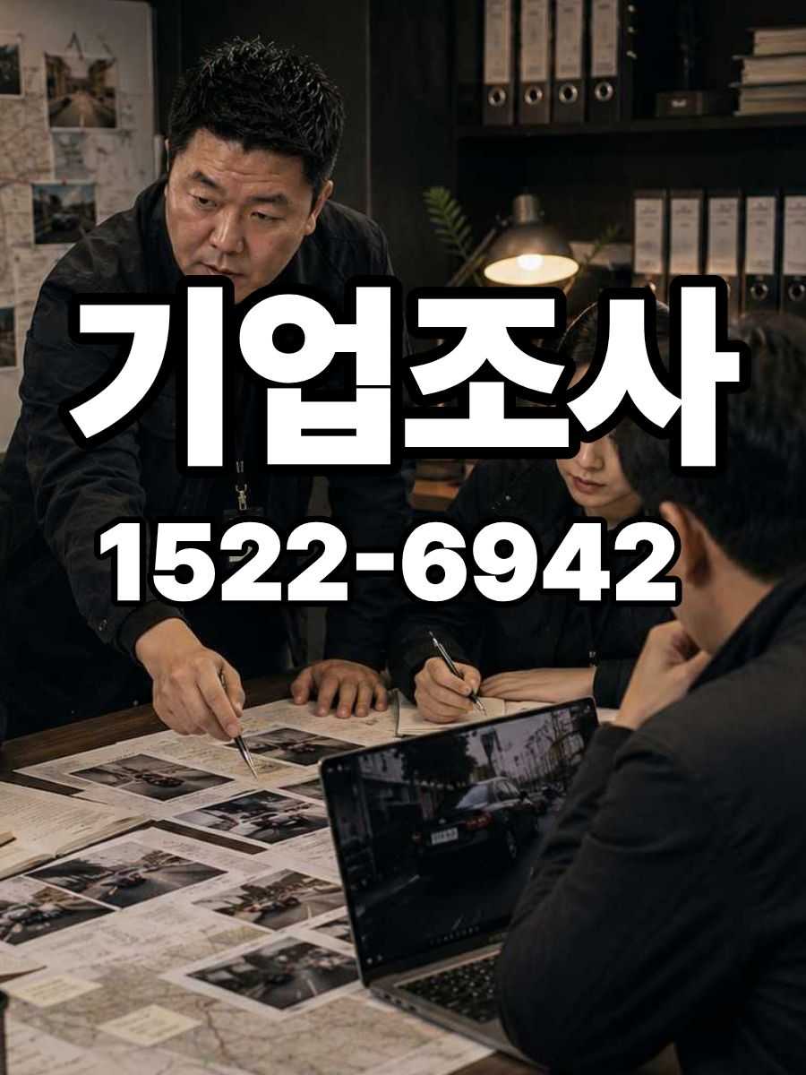 인천 청라동 기업조사 - 횡령·정보유출 리스크 조사 - 119탐정센터 1522-6942