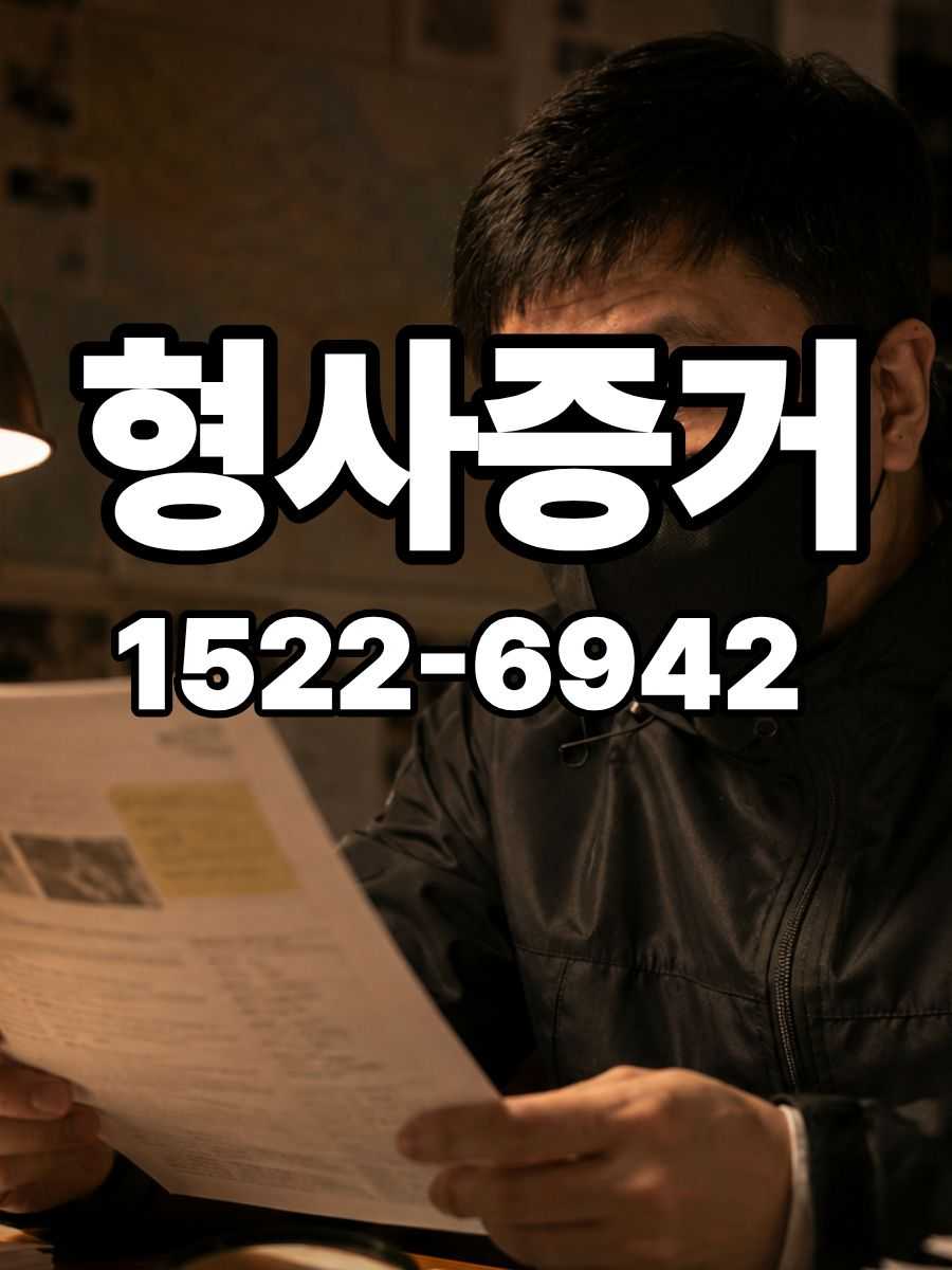 인천 청라동 형사증거 조사 - 고소·고발 사실관계 자료수집 - 119탐정센터 1522-6942